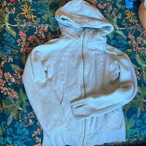Lululemon full zip scuba jacket